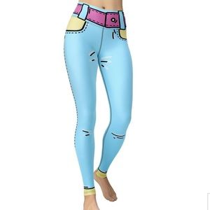 NWOT Fiercepulse Leggings Cartoonized super cute!!